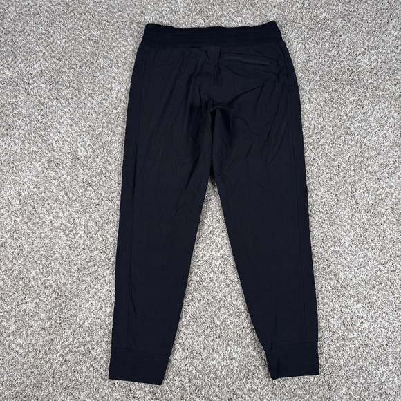Athleta Pants Womens 6 Black Trekkie Mid Rise Legacy Jogger  Ripstop - Picture 11 of 14